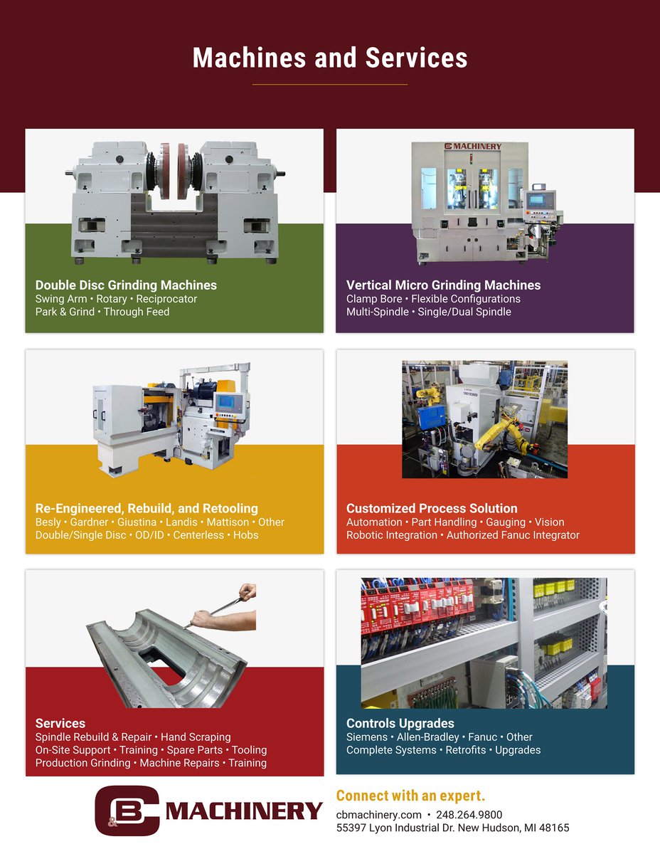 Take a look at our new brochure which gives a good overview of our capabilities! Reach out to our qualified team to discuss your grinding application challenges today!