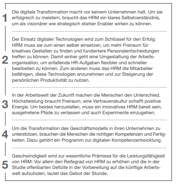 ◼️ #HR 2025
HR muss sich neu erfinden + zu einem gestaltenden Akteur innerhalb der #DigitalTransformation entwickeln. Mit neuen Kompetenzen + Impulsen und als Begleiter | Treiber für:

CultureChange | Networks | NewWork | 
BigData &amp; People Analytics  

pwc.to/3wFmI56 📲
