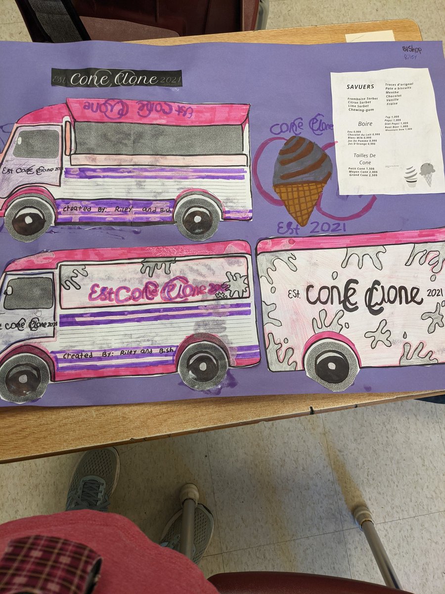 ShieldJanet's tweet photo. Les camions de nourriture, #2 @WattPS  @TLDSBFSL https://t.co/WHtFRYuIoE