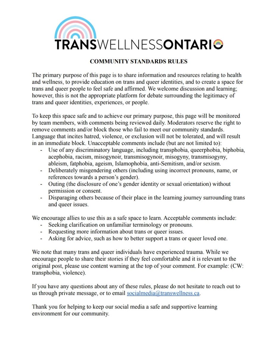 Trans Wellness Ontario tweet media