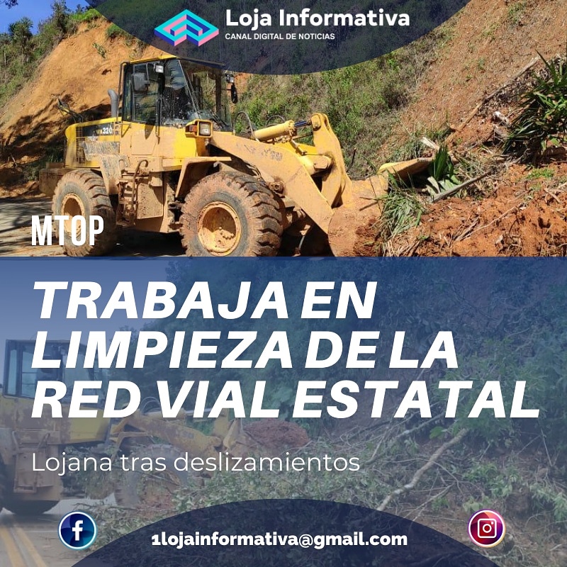 InformativaLoja's tweet photo. #MTOP | Tras habilitar el paso provisional en el sector Yarimala, en la vía Loja Saraguro - Oña, ubicado a 3 kilómetros de la ciudad de Saraguro, el Ministerio de Transporte y Obras Públicas (MTOP) continúa el mantenimiento de la variante de un carril.
https://t.co/viGkIQJG3e https://t.co/Za73jwGCWT