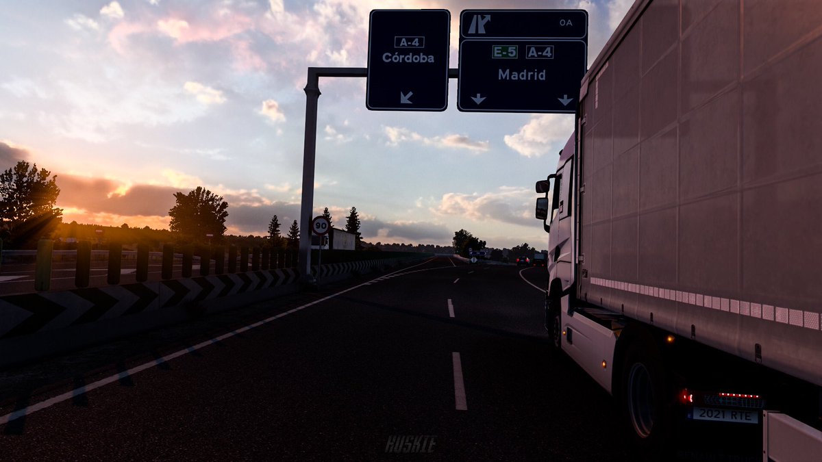 __Huskie__'s tweet photo. On the road to capital of Spain🇪🇸
#CruisingIberia @SCSsoftware https://t.co/OE6mUDtddR