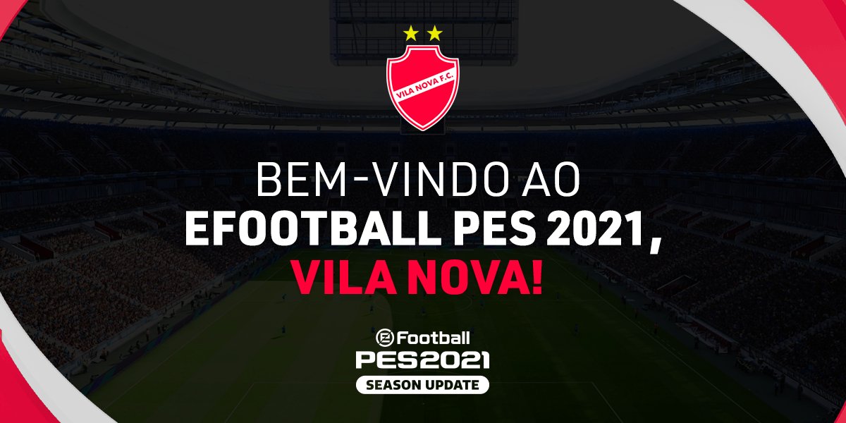 Jogue_eFootball's tweet photo. Estamos honrados em ter o @VilaNovaFC no eFootball PES 2021! 🇦🇹🎮

É só fazer o download do #DP5 para brilhar com o Tigrão nos nossos gramados virtuais! https://t.co/n3zgQYLFXk