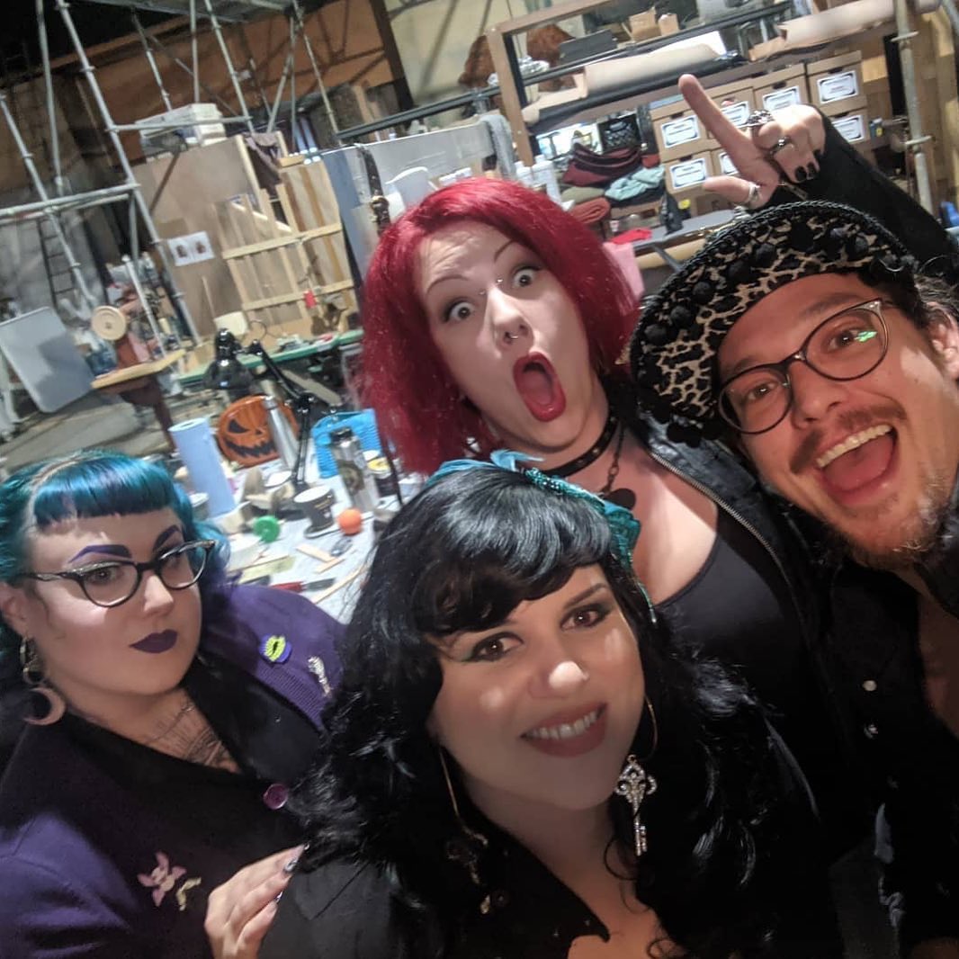 afilthylot's tweet photo. Introducing some of our Costumes Team! These are the brilliant minds behind some of our @whichcraft_labs videos β¨π
@technically_karen
@jessiejadechurchill
@chrismyrdock @CrystalPrecious
#costumecreation #afle #afilthylot #afilthylotentertainment #leatherworkers https://t.co/KfTQZPXNOb