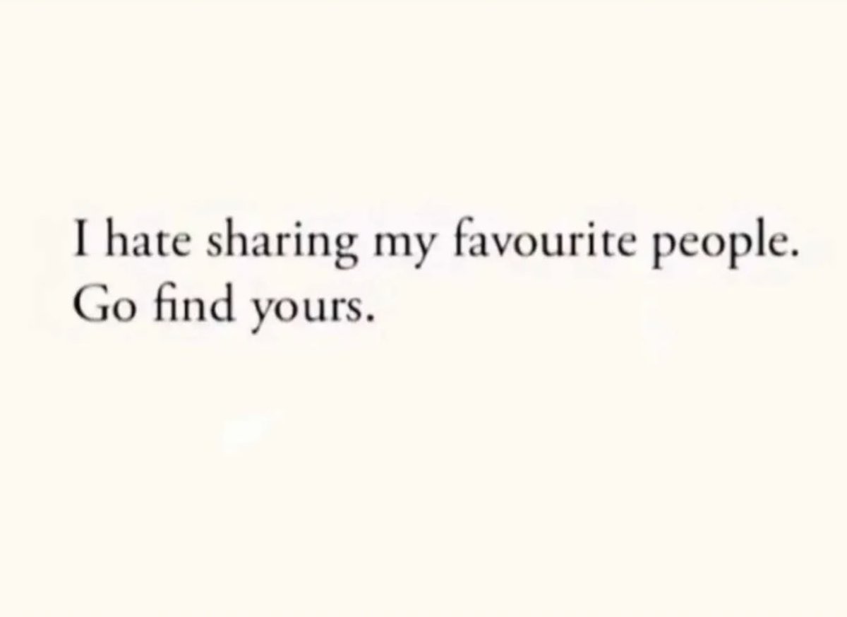 Honestly can’t even have any ... Experience had taught me well