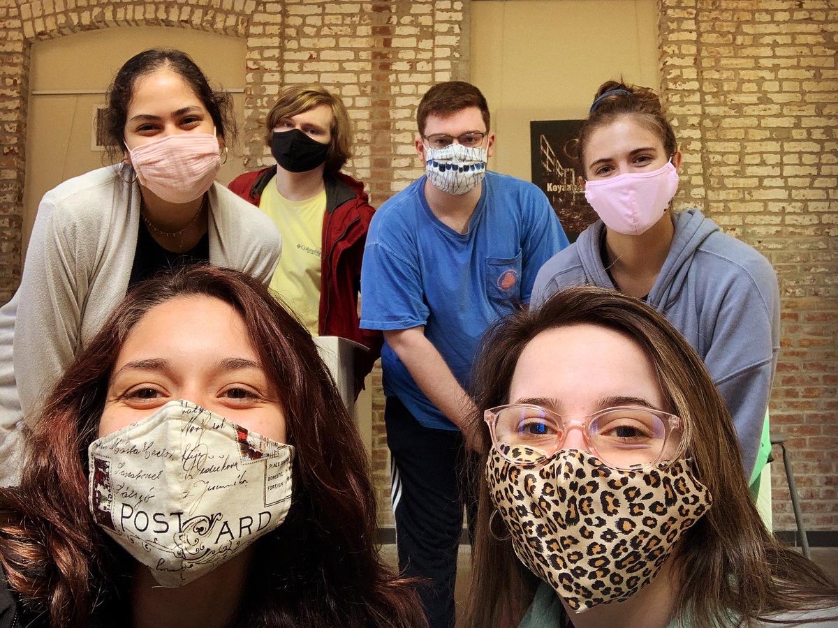 Spring Hill College Graphic Design students hanging their senior show! CONGRATULATIONS Laura Delgado, Spencer Underwood, Ryan Ramsay, Abby Lollar, Meg Amador and Meaghan Leonard. @sprhill @SHCBADGERS <a href="/SHCALUM/">SHC Alumni Association</a> #SHCfamily #SHCdesigner <a href="/aigamobile/">AIGA Mobile</a>