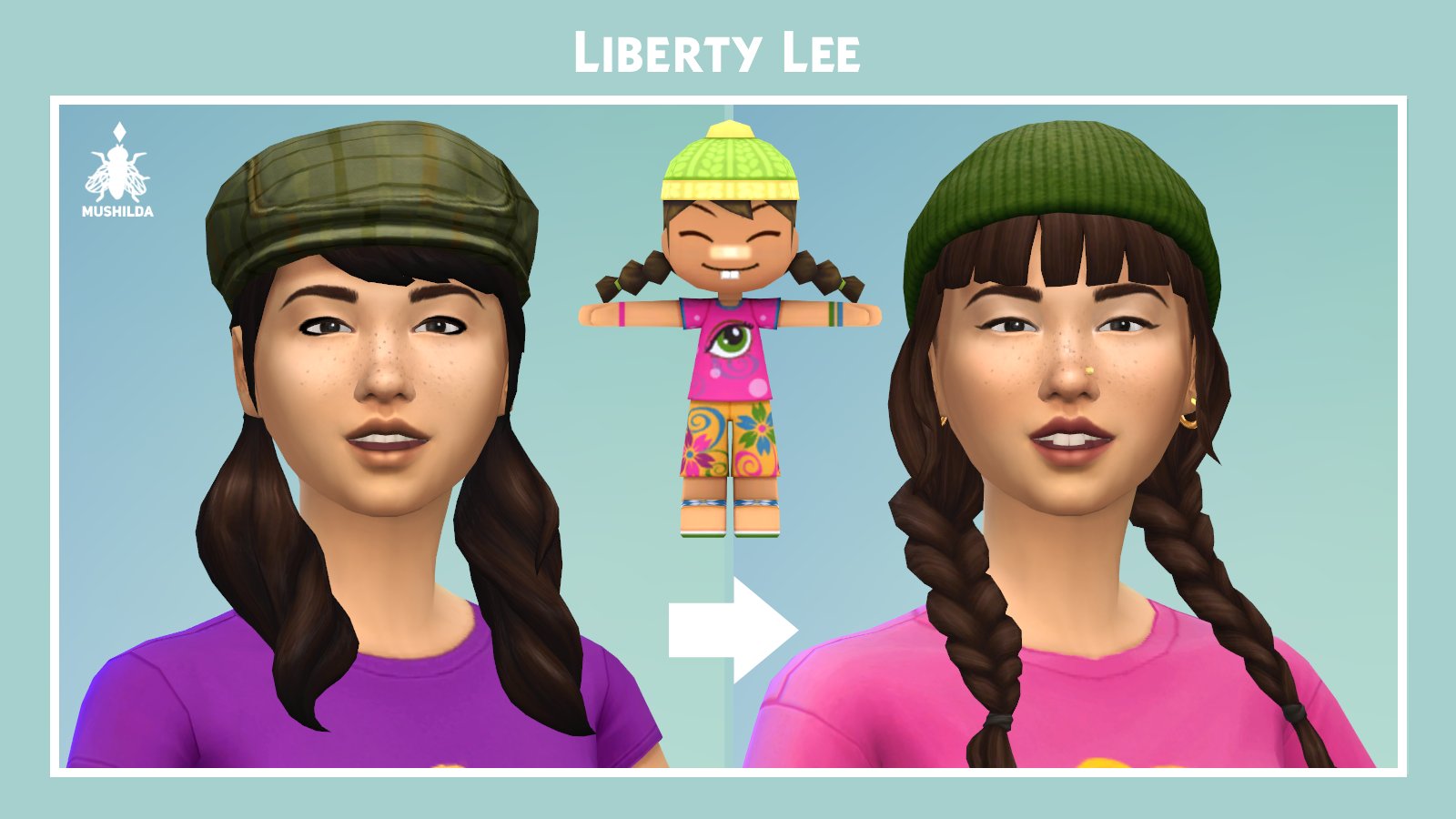 Alesya 🪰 Mukhina on X: Liberty Lee MySims Makeover 🤍 ○ Inspired by  @SimsEditTown tweet. ○ NoCC ○ Little more in tread 👇 #TheSims4  #ShowUsYourSims #LibertyLee #ts4nocc #ts4makeover #sims4makeover  t.coasuJZNyS4Q t.coDjALe20Bt5 
