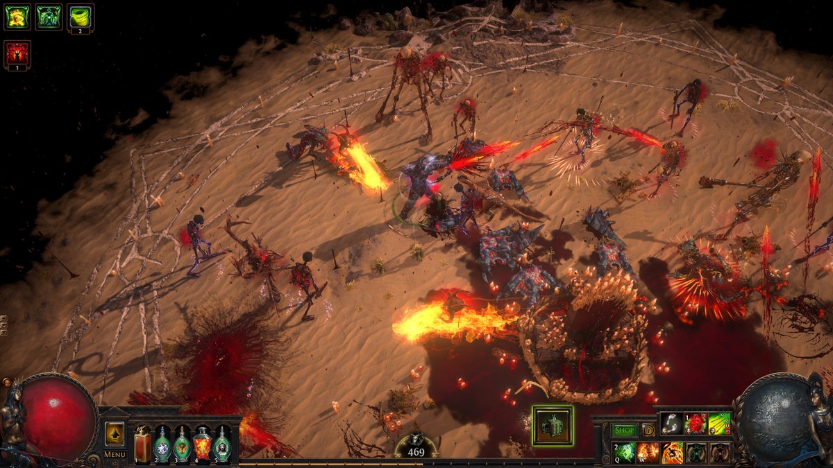 path of exile remove gems