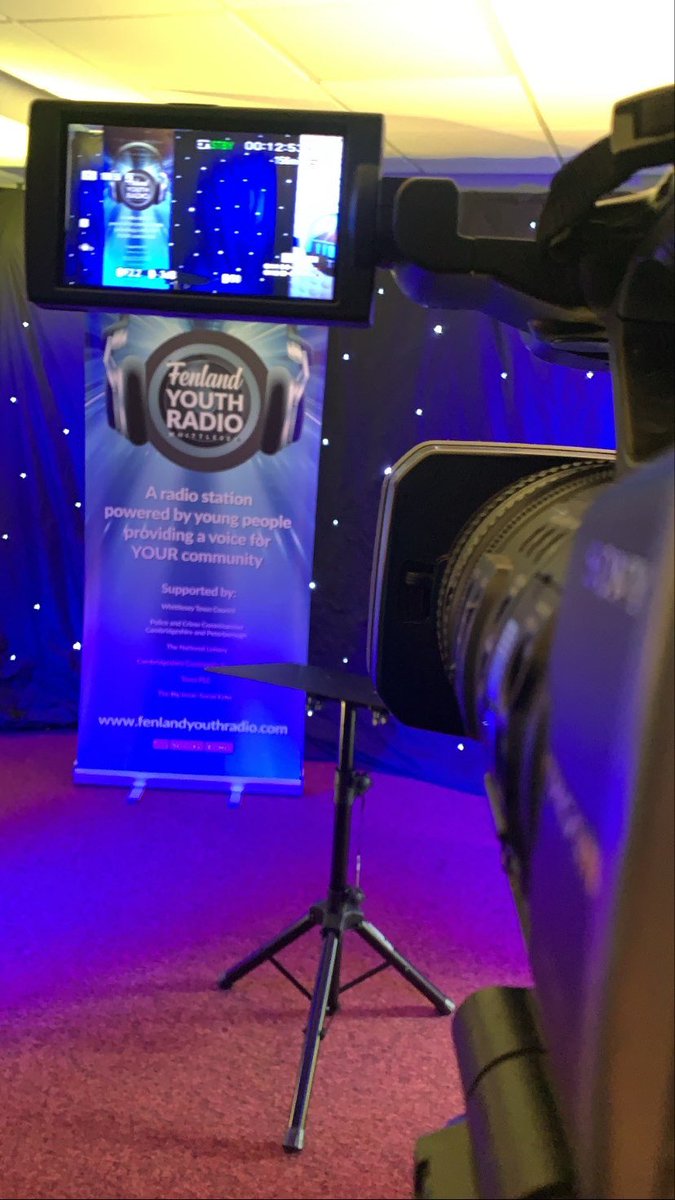 A successful day of filming for the #PrideOfWhittlesey2020 a big thank you to the @YTacademyUK  for the set up, editing, filming and  live production work for this event.
#FenlandYouthRadio #CommunityRadio #Fenland #YoungTechnicians #YoungTechniciansAcademy