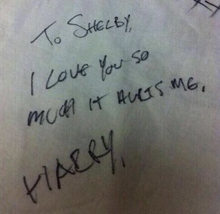 harry styles‘ handwritten notes— a long but necessary thread