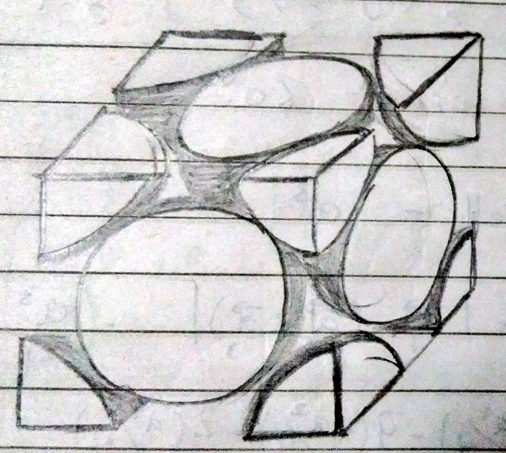 QFTheorist's tweet image. Crystal structure.
The three lattices in the cubic system:
1. bcc 
2. fcc 
3. scc
#solidstatephysics