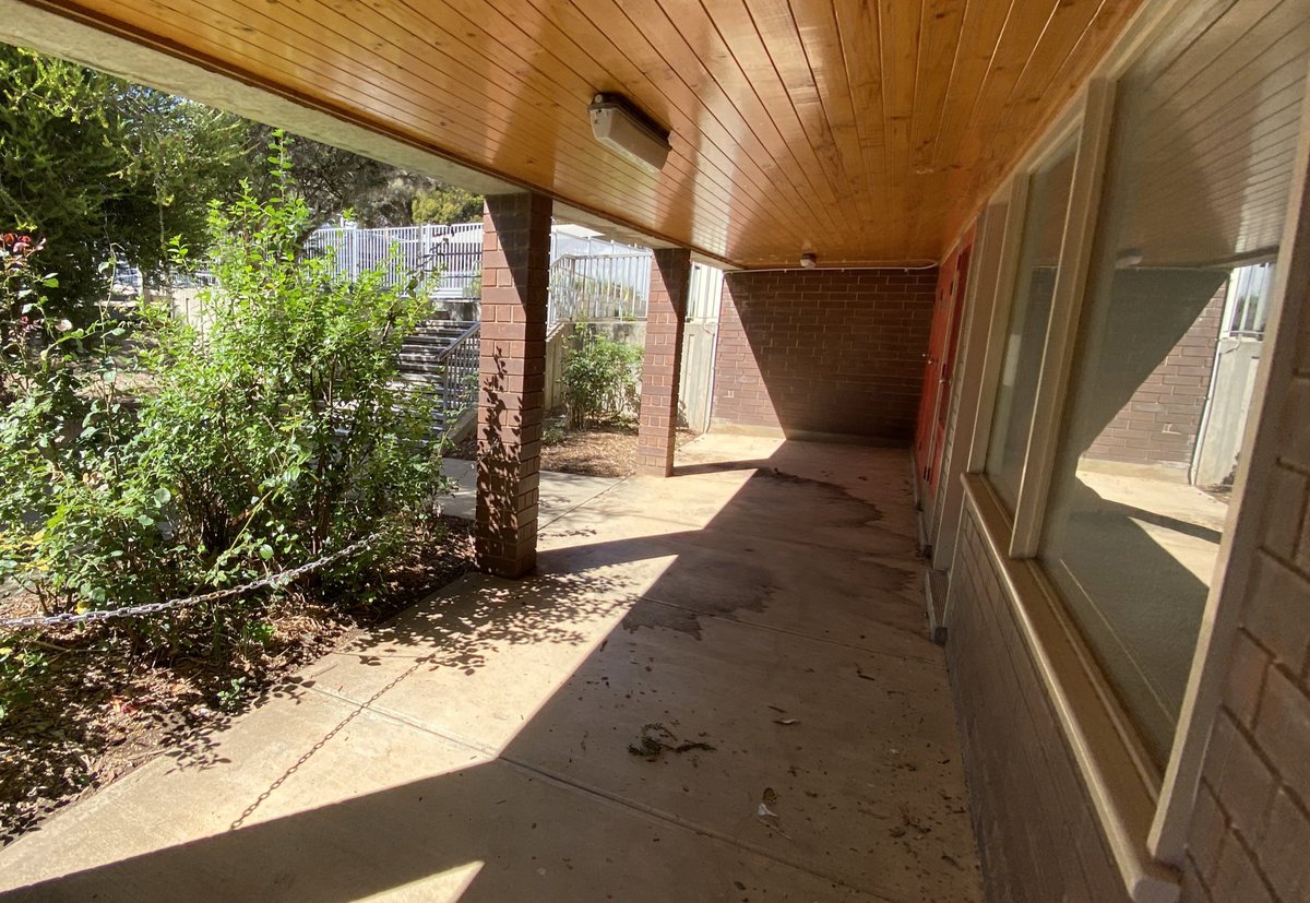 ProjReimaginate's tweet image. Turning another stale, dirty brown brick wall into a canvas. Practicing with chalk before committing to paint. We can’t wait to see the transformation. 

#ProjReimaginate