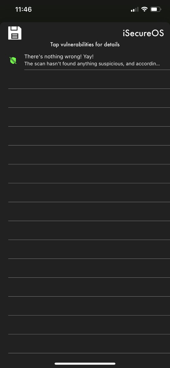 iSecureOS's tweet image. iSecureOS v1.17 is now out on the repo.
This is a major update that brings:

- Automatically removing the malware when it is found (quarantined).
- Now you can disable the VPN and CVE vulnerabilities from the results if you don’t wanna see them.

Repo: isecureos.idevicecentral.com/repo