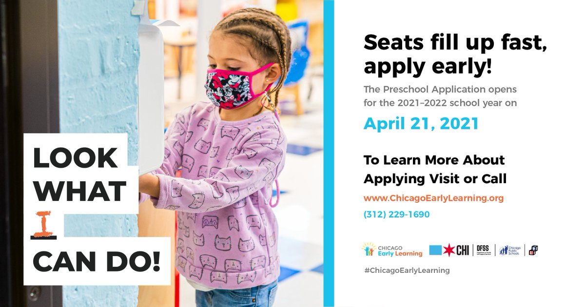 The sooner you apply after the application launch of April 21, 2021, the better your chances of securing your child's seat at your preferred school.