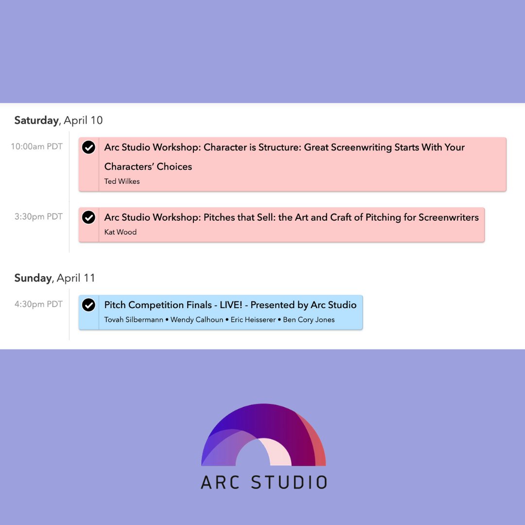 arcstudioproapp's tweet image. We're excited to be joining the #ScreenCraftSummit this weekend! Come join us for any of our sponsored panels or workshops. 

Get your ticket: screencraft.org/summit/
@screencrafting