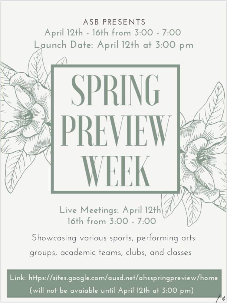 AHS PTSA tweet media