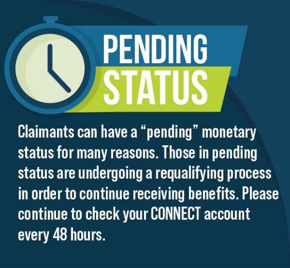 Florida DEO on Twitter "Claimants can have a “pending” status