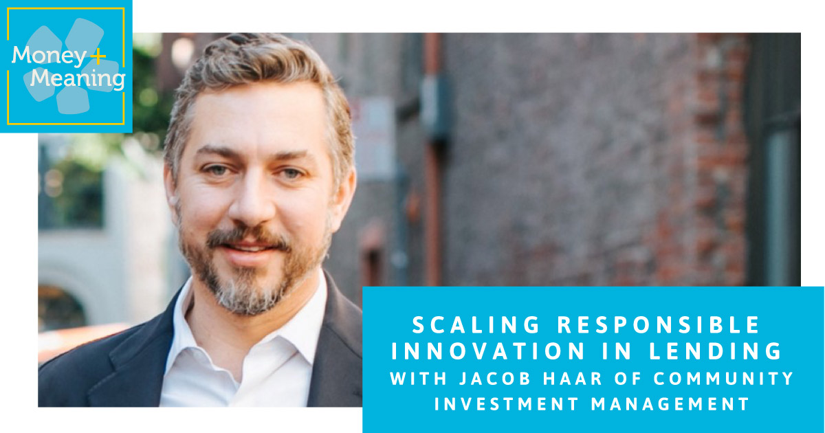 Thank you Alex Kravitz for having me on the <a href="/SOCAPmarkets/">SOCAP Global</a> podcast Money + Meaning to discuss CIM’s theory of change and the nexus between #impactinvesting, innovation in lending, and #publicpolicy in driving #financialinclusion in underserved communities. socapglobal.com/2021/04/scalin…