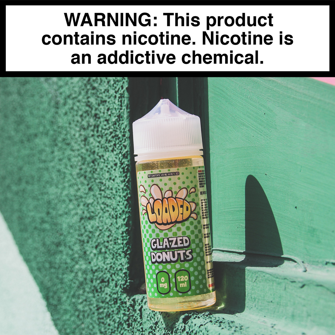 loaded_ejuice's tweet photo. Loaded Glazed Donuts!
Warm sugar glazed donuts with a hint of cinnamon! What are you waiting for?!
Stop by your vape shop and grab a bottle today! 😎
#Loaded #LoadedELiquid #LetsGetLoaded #VapeDontSmoke #VapeDaily #Coils https://t.co/suKeHc2UUI