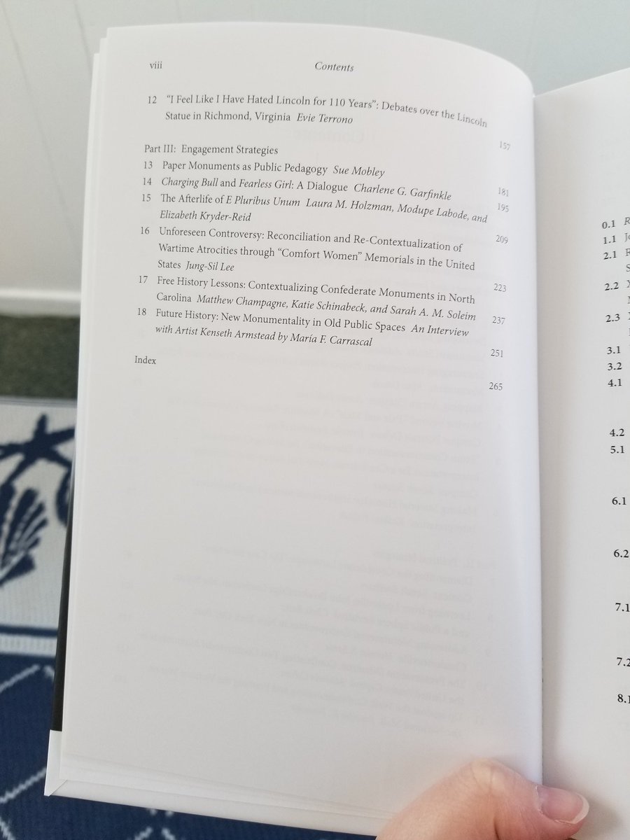 SarahBeetham's tweet photo. My author copy of #TeachableMonuments arrived today! I'm so honored to be included among so many illustrious colleagues, and I can't wait to read everyone's essays. Thanks to @wingatejen and Sierra Rooney for inviting me! https://t.co/tFw31HNkFr