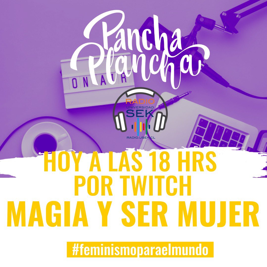 Hoy vuelve Pancha Plancha y debuta por #Twich. No te pierdas la vuelta de @pancha__plancha por multiplataforma y obvio, también por #RadioUsek , te acompaña siempre !