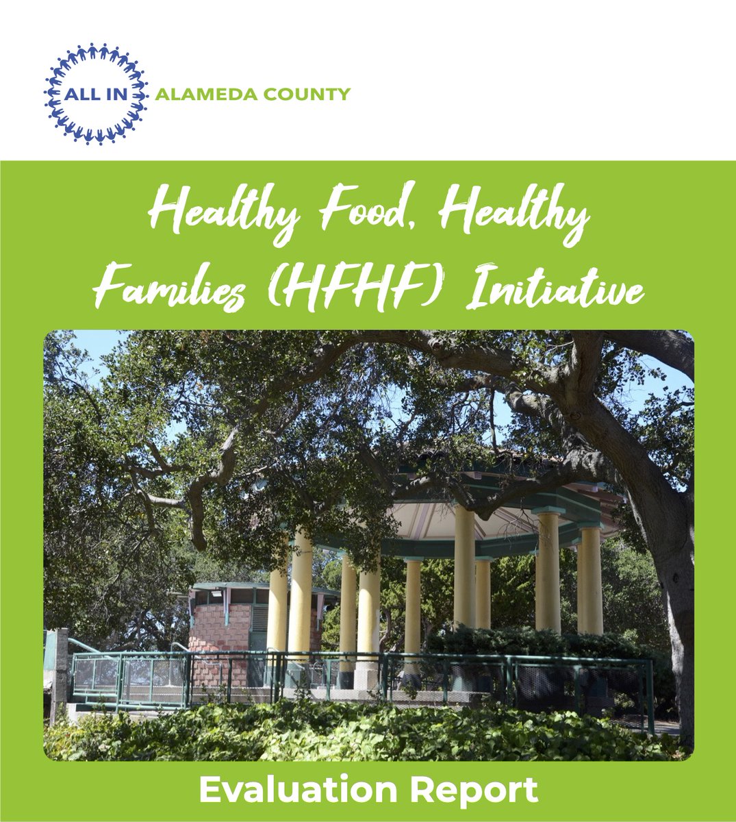 Take a look at our Healthy Food Healthy Families (HFHF) Initiative evaluation report! It highlights outcomes, impact &amp; stories of healthcare &amp; neighborhood projects in Oakland’s San Antonio and Fruitvale communities: tinyurl.com/4d54rbwa #allinforfoodsecurity