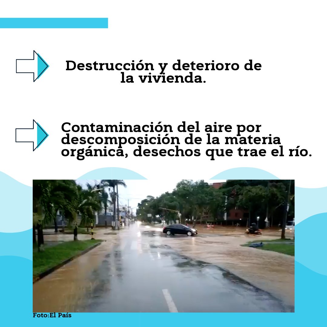 objetivocerocol's tweet photo. Las recientes lluvias en Cali han desencadenado graves problemas tanto para nosotros como para nuestra ciudad.  Acá te traemos los daños medioambientales que las inundaciones causan en nuestra economía, sociedad y en nuestro patrimonio cultural y natural. https://t.co/eymSU2avX1