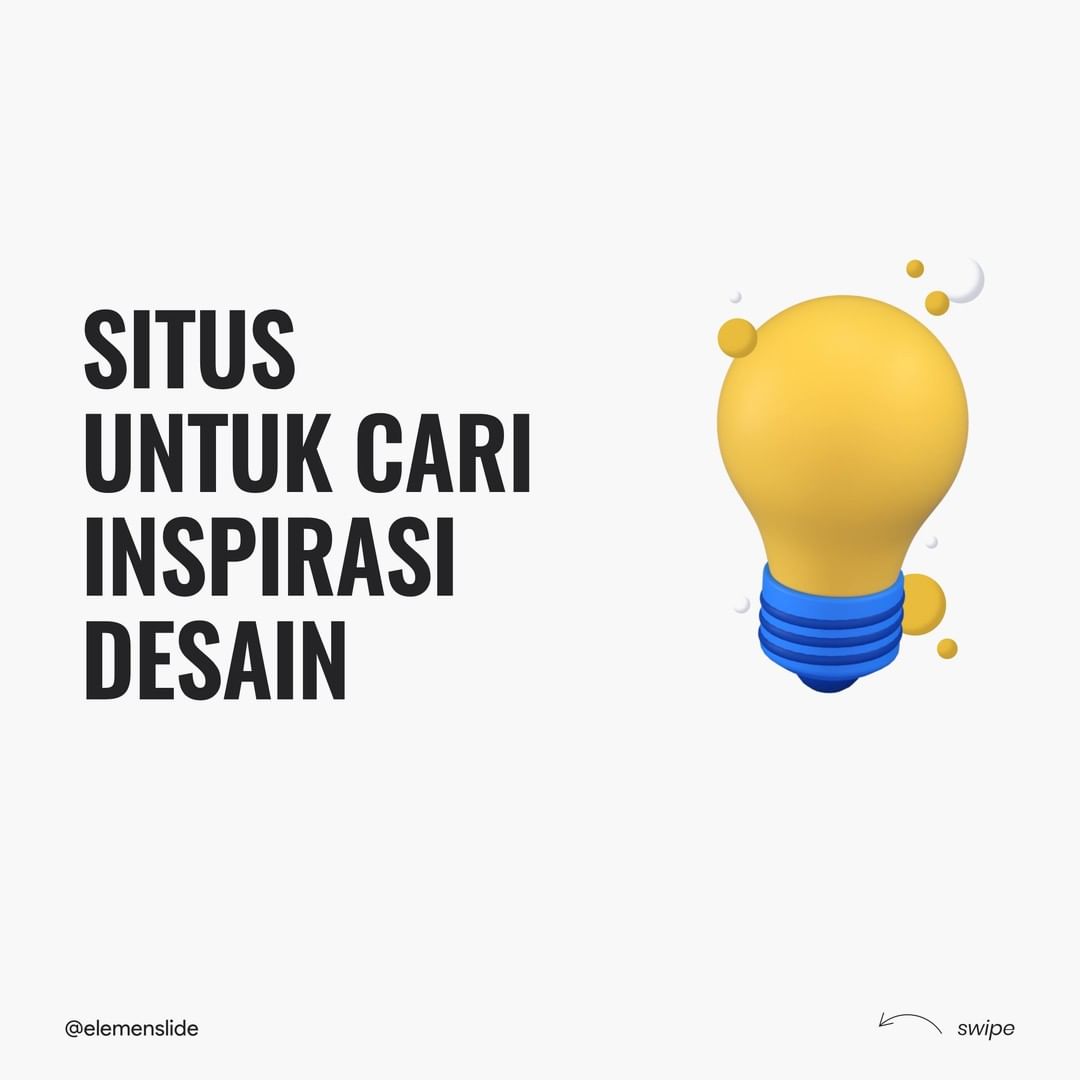 5 SITUS UNTUK CARI INSPIRASI DESAIN !!