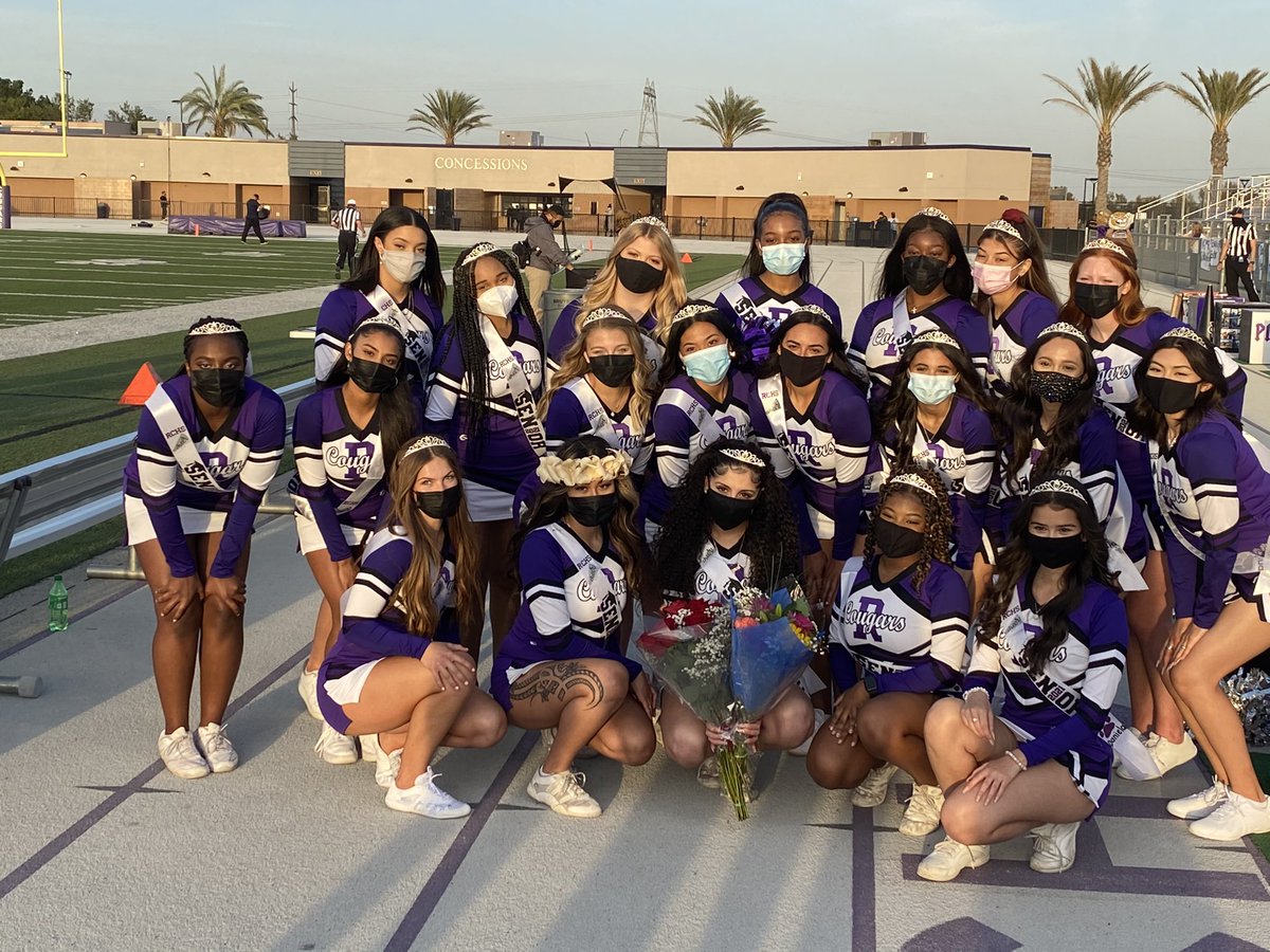 Shout out to our senior cheerleaders! Congratulations!