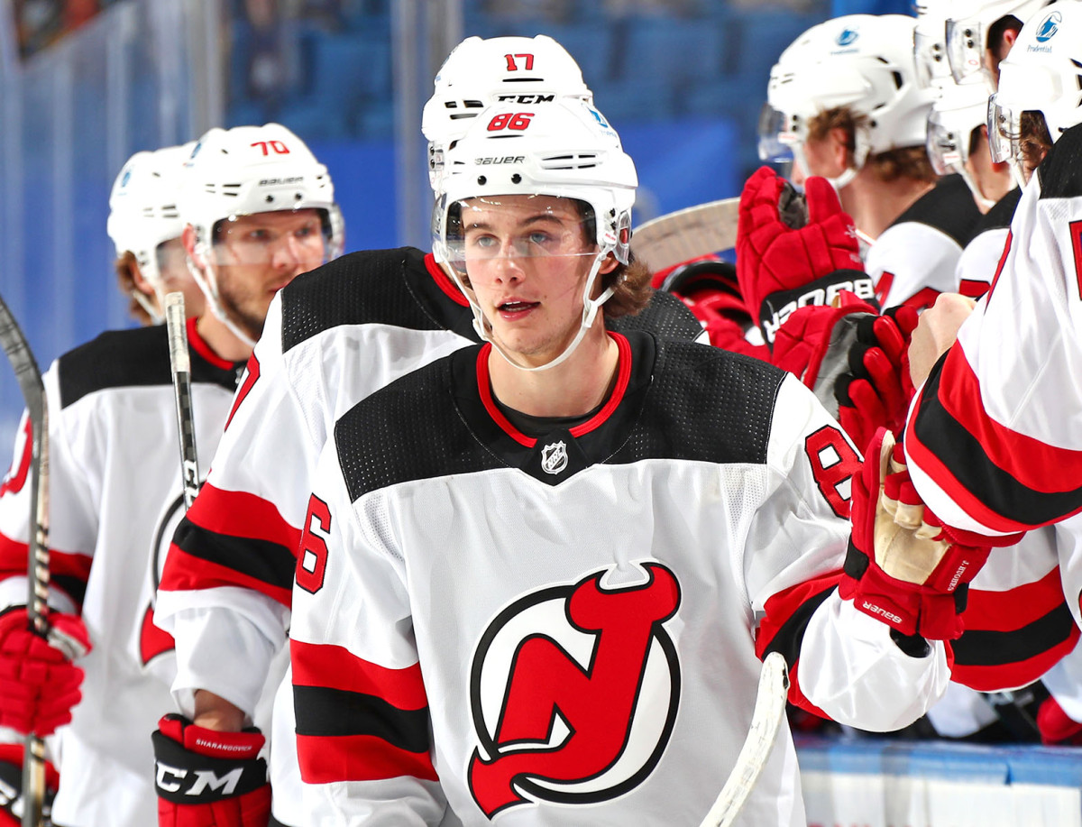 Devils rip Sabres in first game without Kyle Palmieri, Travis Zajac