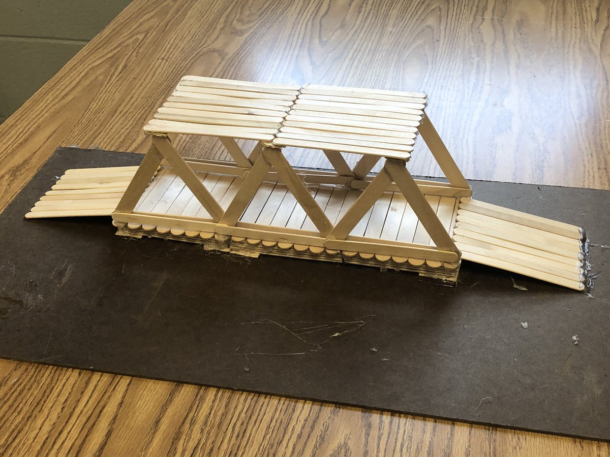 wjc5959's tweet image. Great work by our Global Studies students who are mastering the design principles of sturdy infrastructure @RSWolves @ReedsSpringHS #WorldClassWolves