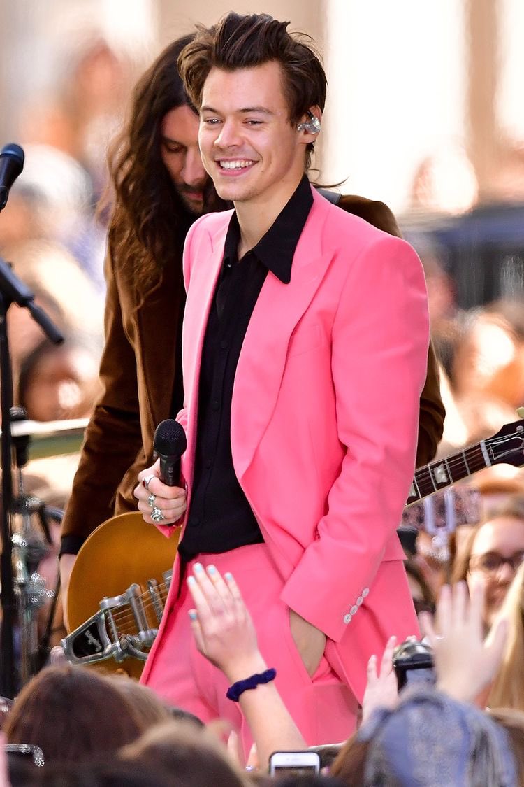 pink suits. period.