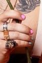 miscellaneous pink things the stairs ofc, and his nails and don’t forget he supposedly has a pink door :)