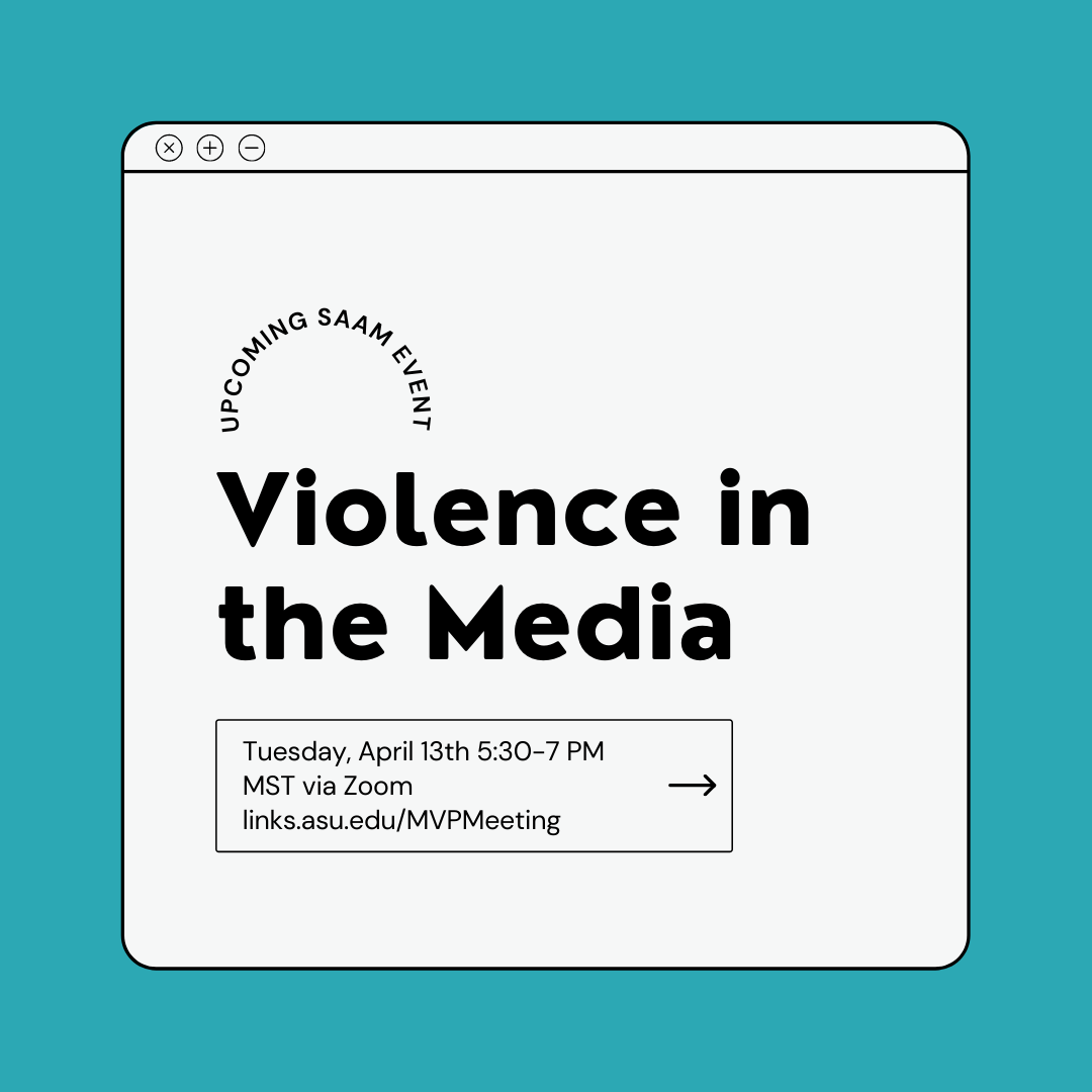 sundevilmvp's tweet photo. 🎉  Join us next Tuesday, April 13th, from 5:30-7PM MST via Zoom for our VIRTUAL Sexual Assault Awareness Month event! Let us know if you plan on attending 🎉   #SunDevilMVP #SexualAssaultAwarenessMonth #SAAM2021 #MeTooASU #CAARECenterNow #SunDevils #ASU https://t.co/1c8fruaaWh