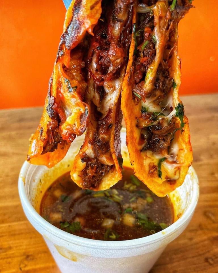 Thank you <a href="/houstoneatz/">HoustonEatz</a> for stopping by today! Great meeting you and your comment about our #birria literally made my day. We appreciate all the support! 
Muchas, muchas gracias!❤️
#houstoneatz #quesabirria #birriatacos #yelptop100 #mexicanfood #supportlocal

📸 by #houstoneatz