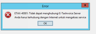 Jepri_Sitompul's tweet photo. @kring_pajak min minta help, ini kenapa ya dari kemarin efaktur Etax-4001 mulu sampai sekarang, intenet saya aktif dan sertifikat juga masih aktif ? https://t.co/CxFtzfVsT7