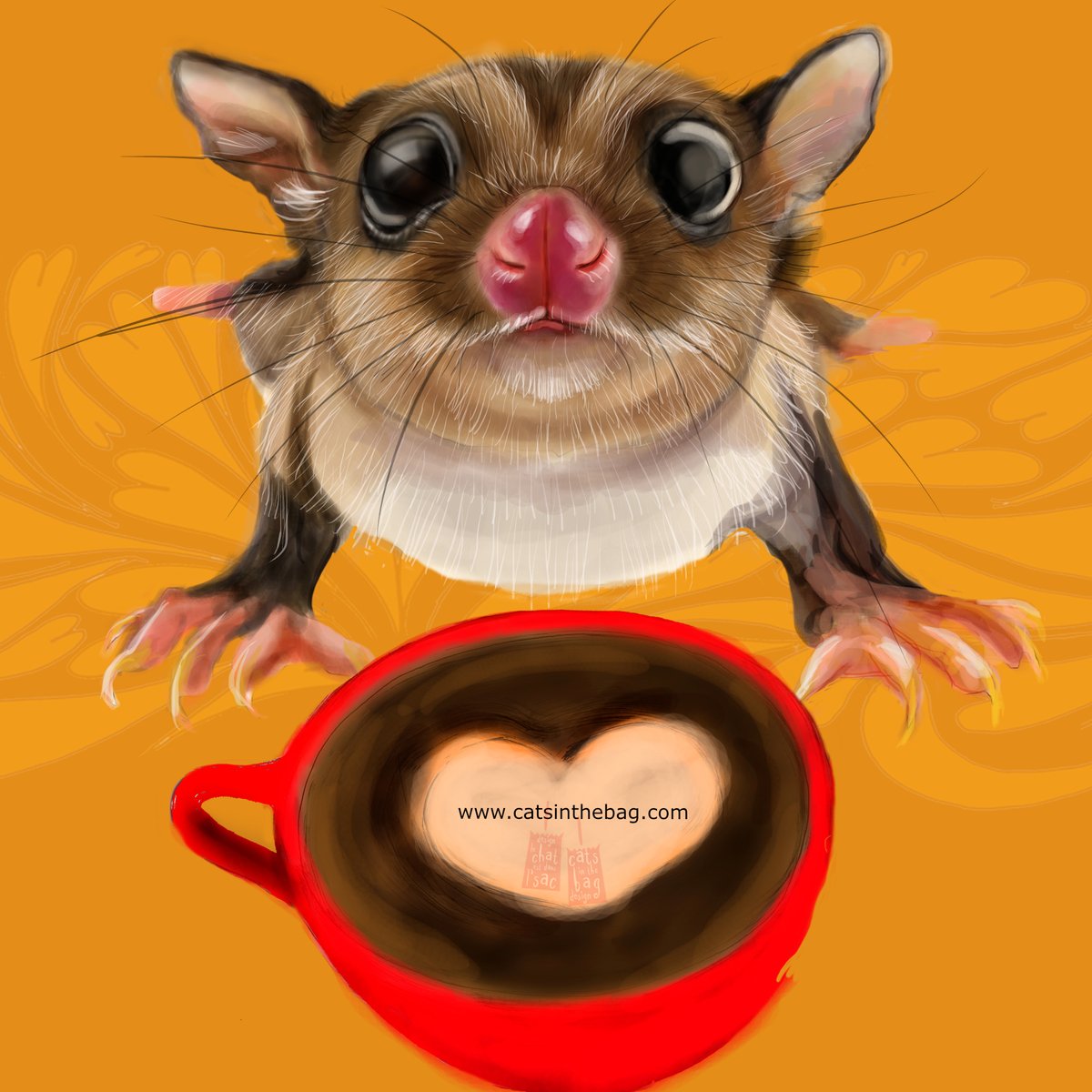catsinthebagpur's tweet photo. What my #coffee says to me April 8 - breathe in joyful, blissful thoughts that make you slide into love. #calm #joyful #blissful #thoughts #slideintolove #sweetness #illustrator #storyteller #mentalhealth https://t.co/M0CNEhWT3Q