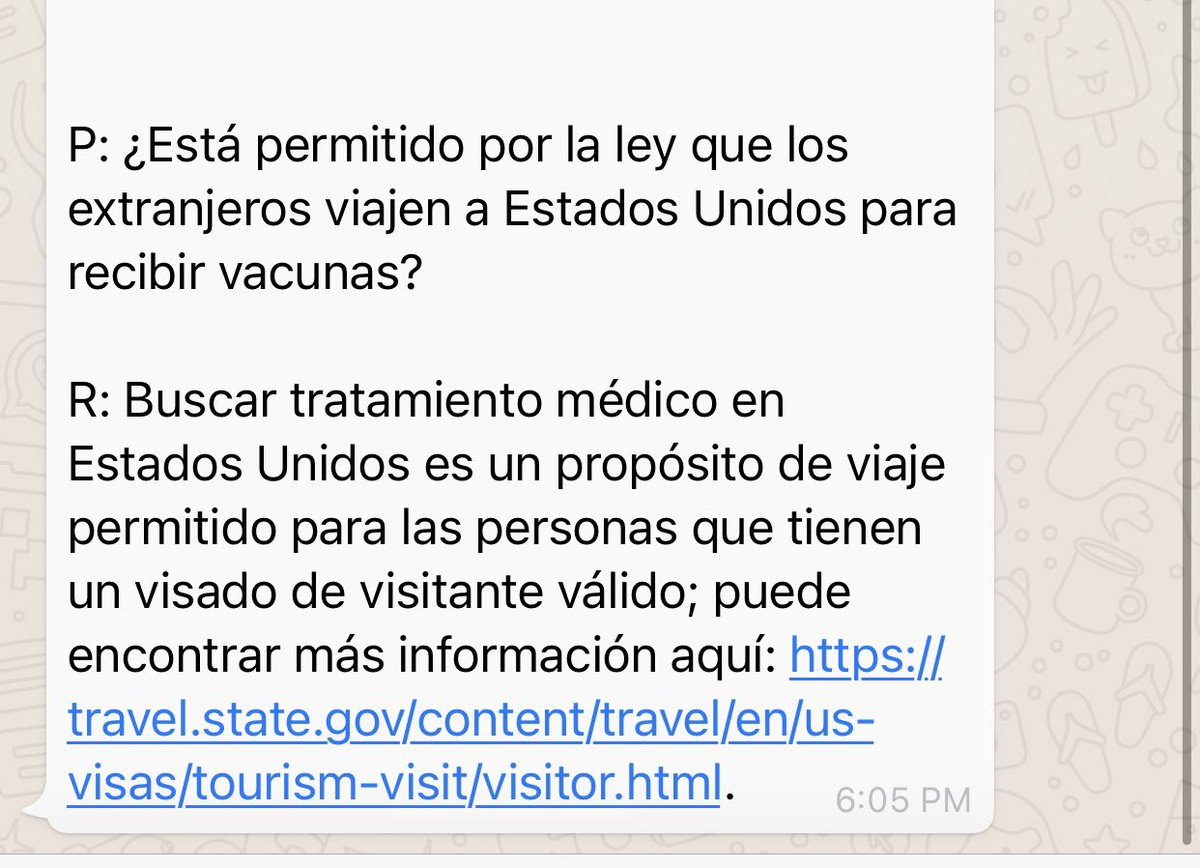 Preguntamos directamente a la Embajada de EEUU en Bogotá sobre la supuesta cancelación de visas a turistas por aplicarse la vacuna. Esto nos respondieron #NoFakeNews #MePasoALaFm <a href="/lafm/">La FM</a>