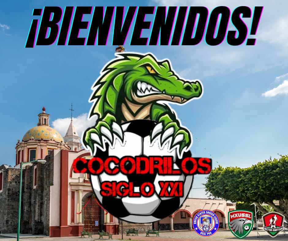GolJobs's tweet photo. Uno más que se suma a @mxussl 🥳🥳🥳

¡BIENVENIDO #CocodriloSigloXXI! Desde Tecámac llega otro más a la Zona Centro-Occidente y participará en  el primer torneo como franquicia fundadora 🏆👌

#Cocodrilos🐊 #MXUS #2LigasSinFronteras #MXUSSL #TuMatchMásImportante https://t.co/VWQaWgpRpH