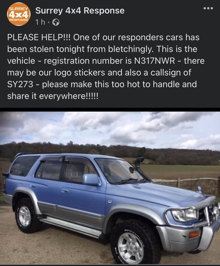 North West 4x4 Response tweet media
