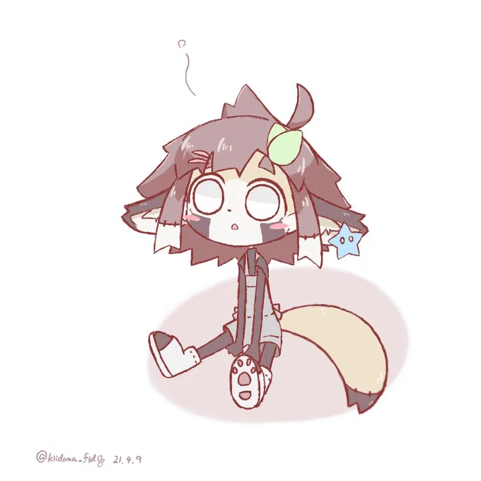 ぽけ〜〜〜 #きょうのうちのこ