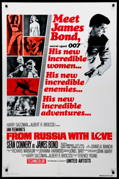 ... 661) Dr. No662) From Russia WIth Love  663) Goldfinger  664) Thunderball