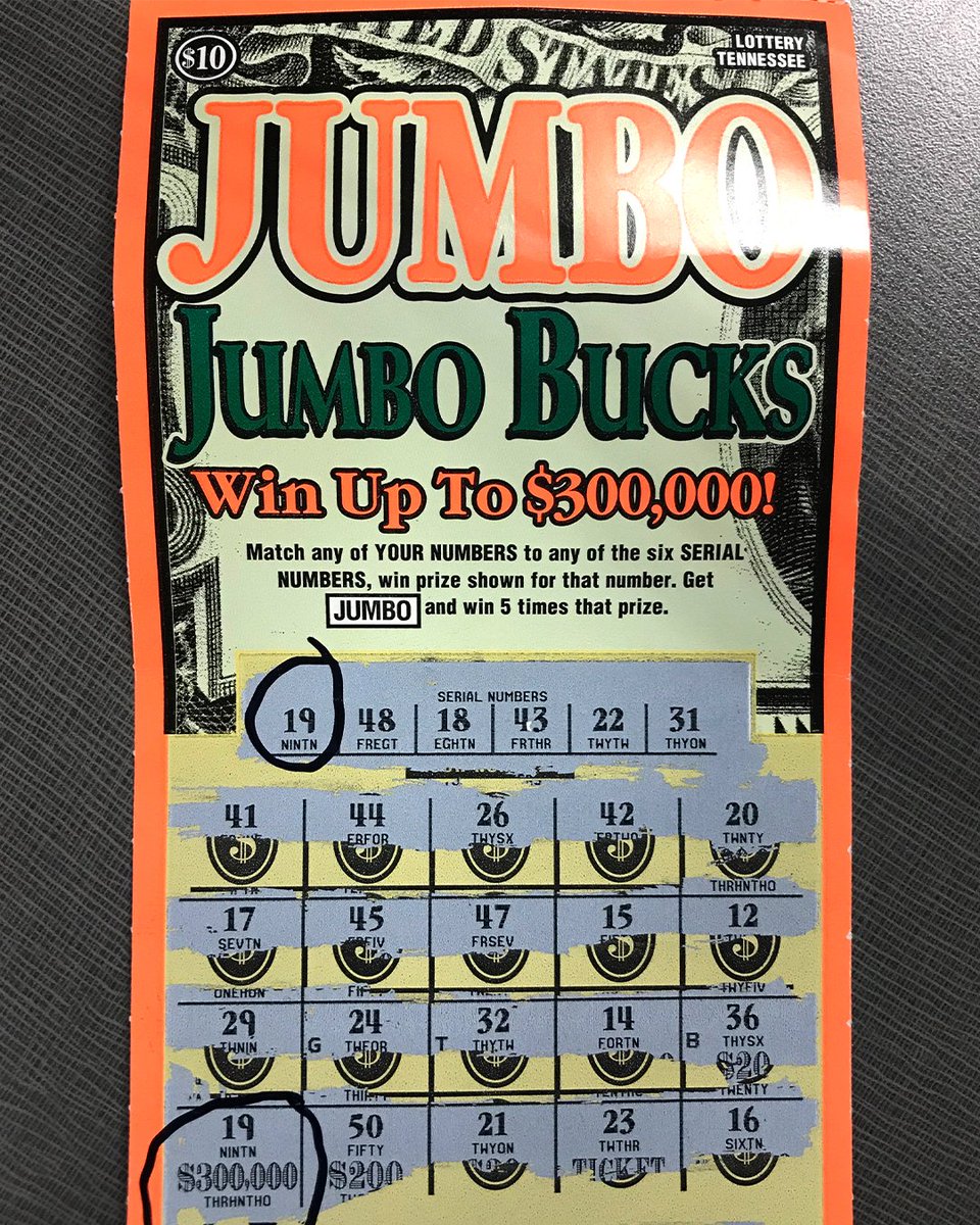 TNLottery's tweet photo. This winning #JUMBOJumboBucks ticket was sold at Shell Food Mart in #Germantown! What number made this player a winner? π°
#TNLottery #TELWinner #TNWins #JUMBOJumboBucks #InstantGames #Germantown #Winner https://t.co/8GrDr0cE6V