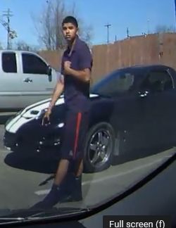 houstonpolice's tweet photo. UPDATE: Do you know this male? He is wanted for questioning in a fatal shooting at 800 Telephone. He was driving a blue Trans Am with a white racing stripe. 
If you know who he is, call @CrimeStopHOU 713-222-TIPS or HPD Homicide 713-308-3600. 
More info: https://t.co/U2vjNmXGVW https://t.co/JDVdgKLQqA