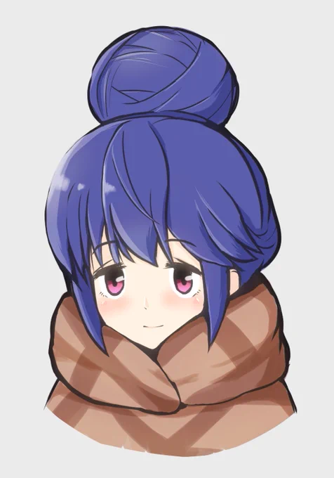 ゆるキャン△見て面白かったのとしまりんが可愛かったからしまりん描いた! 