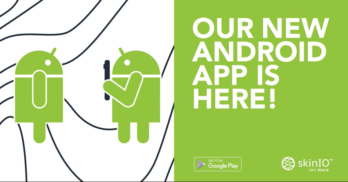 mySkinIO's tweet photo. SkinIO is now available for Android users! Visit the Google Play Store to download the SkinIO app and get screening today. #android #skincancerawareness https://t.co/o6WnUONDwd