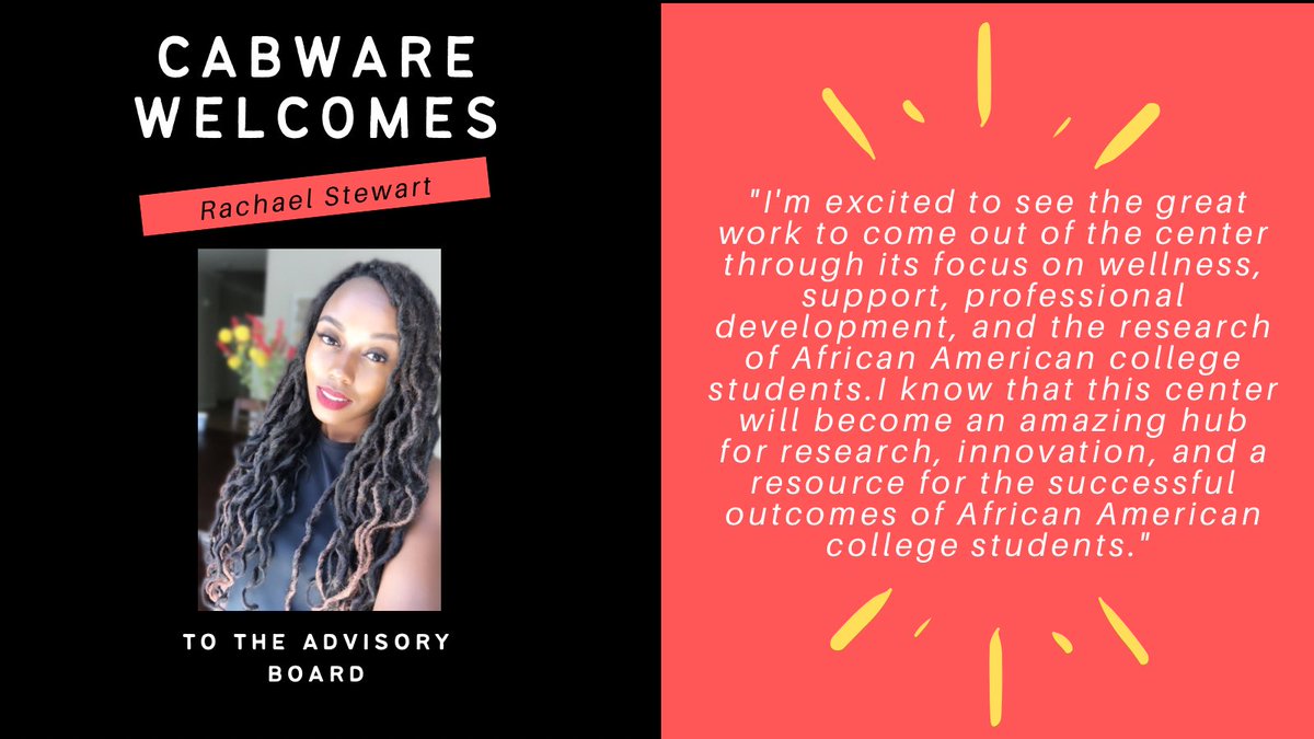 CabwareS's tweet photo. Welcome to CABWARE Dr. Rachael Stewart! https://t.co/j6993gBiS6