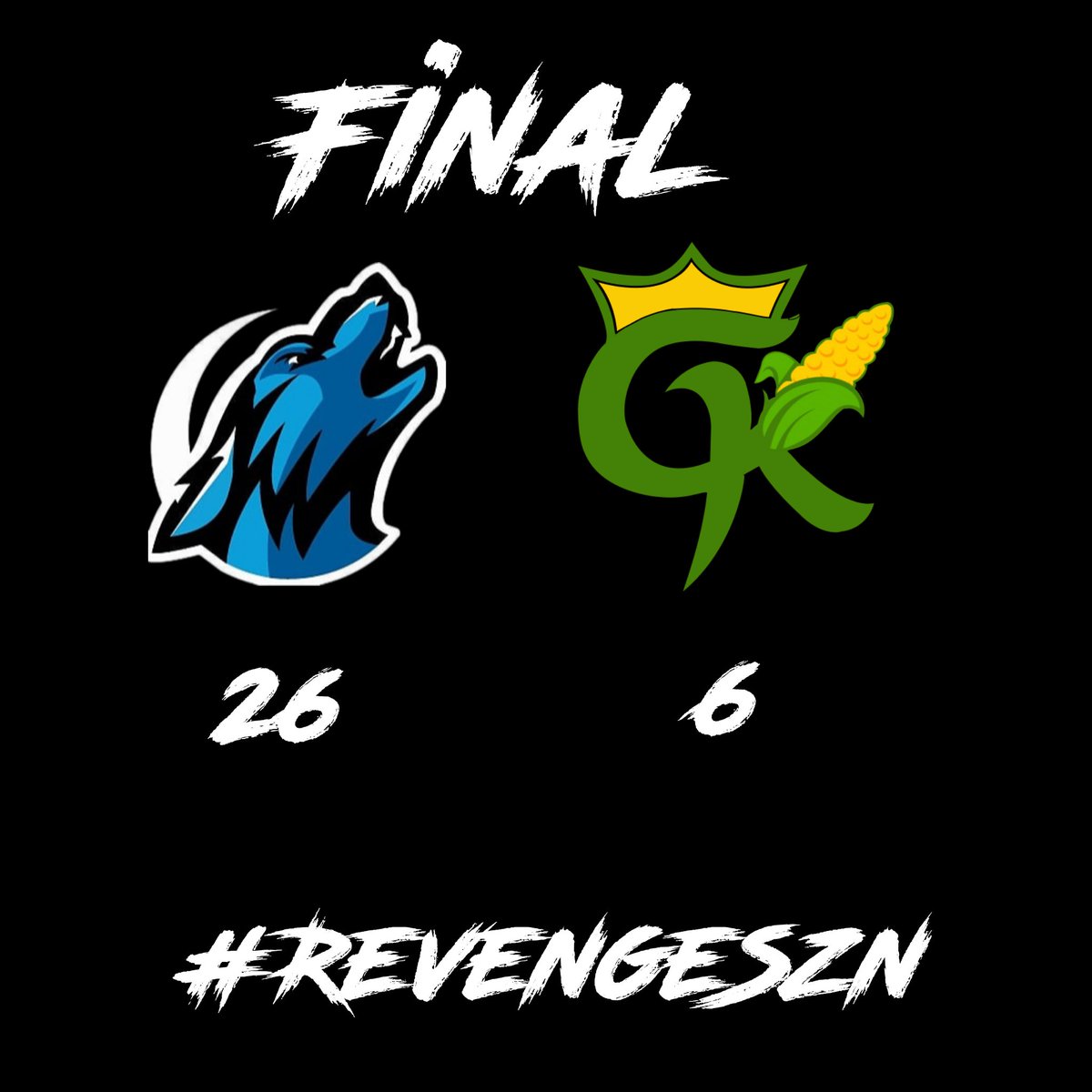 UNDEFEATED NO MORE! #HowlTonight #JoinTheHunt #RevengeSzn