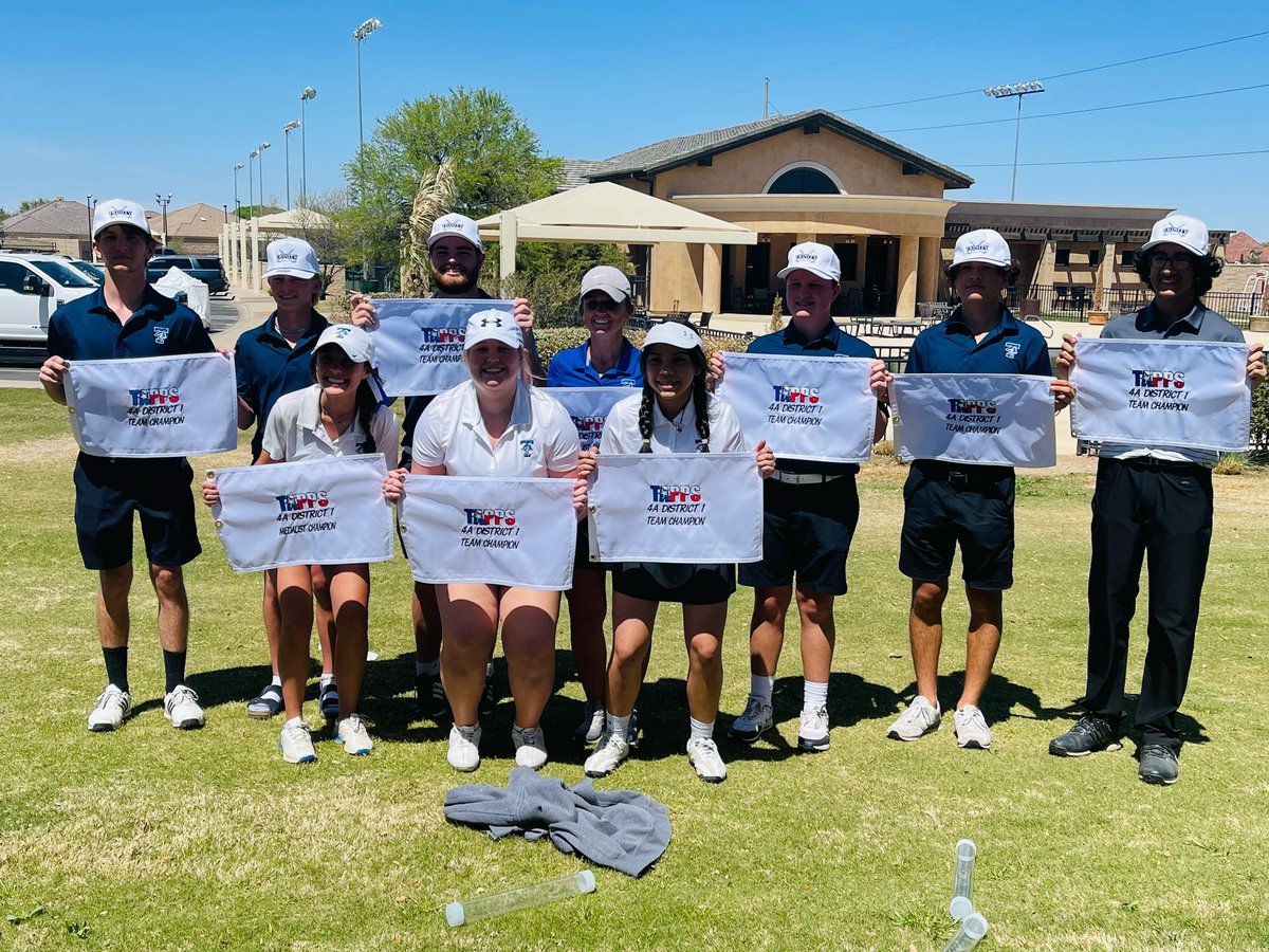 Both Trinity Boys and Girls golf teams are district champions! Jules C. ‘21 took overall first and Spencer W. ‘23 took first overall! The regional tournament will take place at Squaw Valley on April 19th. Go, Chargers! #trinityathletics