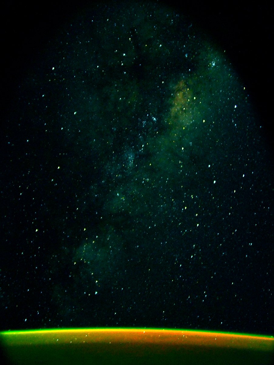 Mike Hopkins (@astro_illini) on Twitter photo Stunning. I donāt know how else to describe the nighttime views from the eyes of spaceship Resilience, located at her new home on ātopā of <a href="/Space_Station/">International Space Station</a>. Stunning. I donāt know how else to describe the nighttime views from the eyes of spaceship Resilience, located at her new home on ātopā of <a href="/Space_Station/">International Space Station</a>.